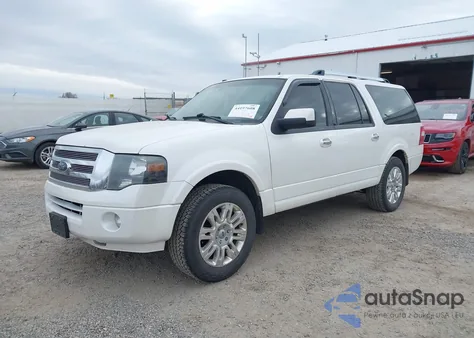 2011 Ford Expedition El Limited z USA, uszkodzony, nr VIN 1FMJK2A56BEF12299
